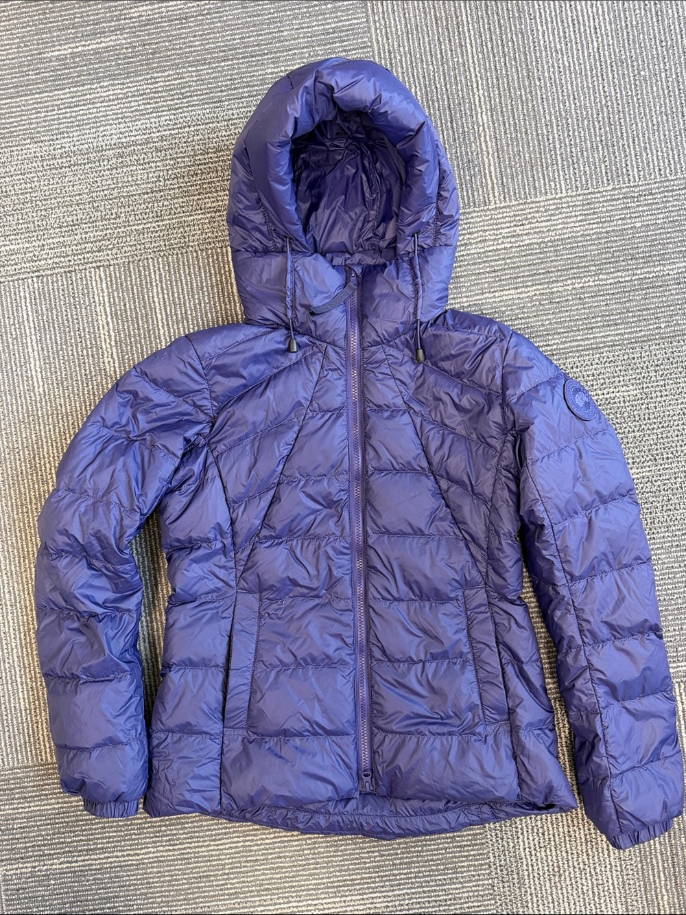 New w/o tags -  Canada Goose Women's Hooded Purple Packable Puffer Jacket